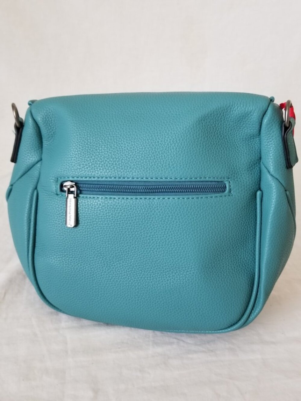 NWT! Turquoise Montana West Faux Leather Shoulder Crossbody Bag w/Coin Pouch - Picture 7 of 12